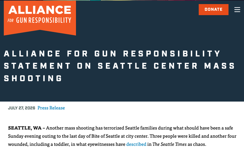 I Support the Alliance’s Call For Safe Gun Laws